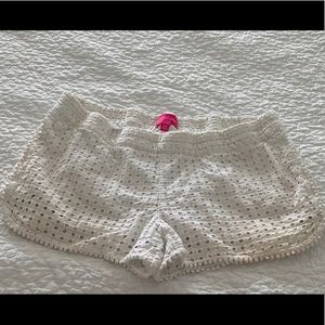 Lilly 4 Target White lace Shorts Sz XL